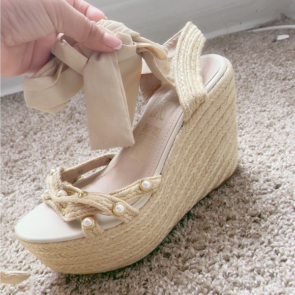 Colombian handmade jute platform. size 36 but fits a 37, I'm 37. - Picture 5 of 7